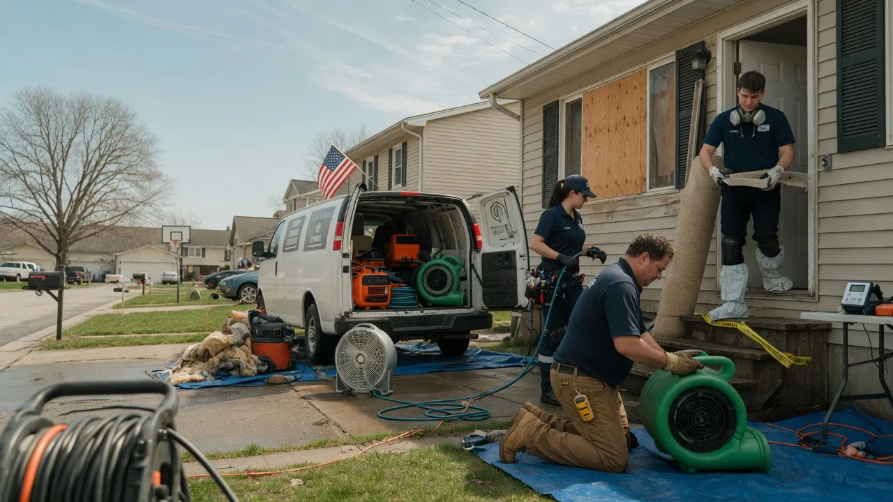 Water Damage Restoration in Peytona, WV near me